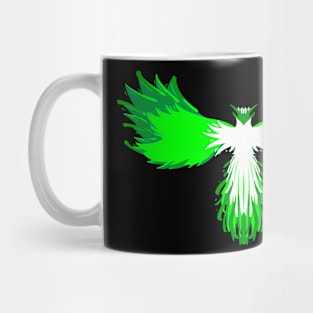 Green Phoenix Mug